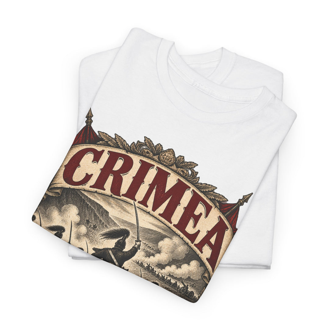 Crimean War T-Shirt — “Charge Now, Argue Later” Military Humour Tee
