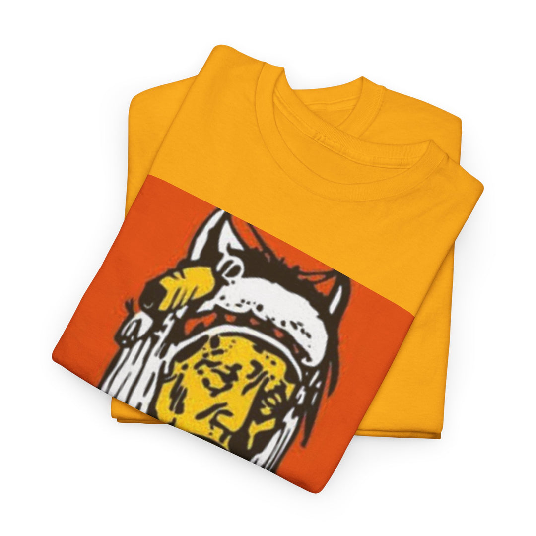 BATUS Native Chief Graphic Tee – Retro Tribal Illustration Shirt