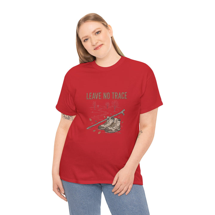 Leave No Trace Countryside Tee – a soft, breathable cotton T-shirt promoting respect for nature and responsible outdoor living.