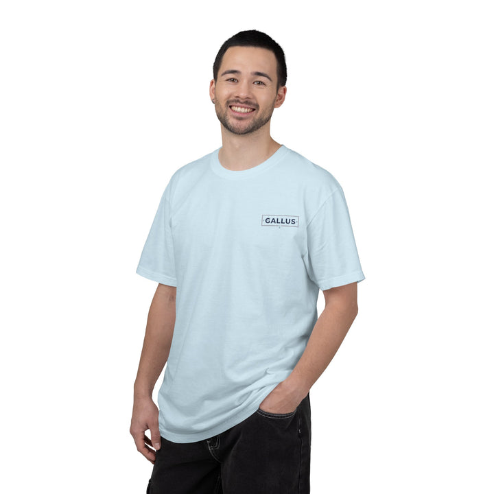 T-Shirt — Gallus Mountain Sunset Graphic Tee
