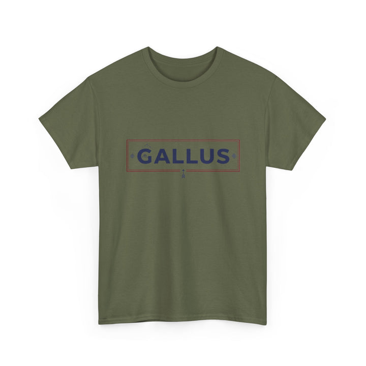 France Map Tee with "GALLUS" Chest Logo