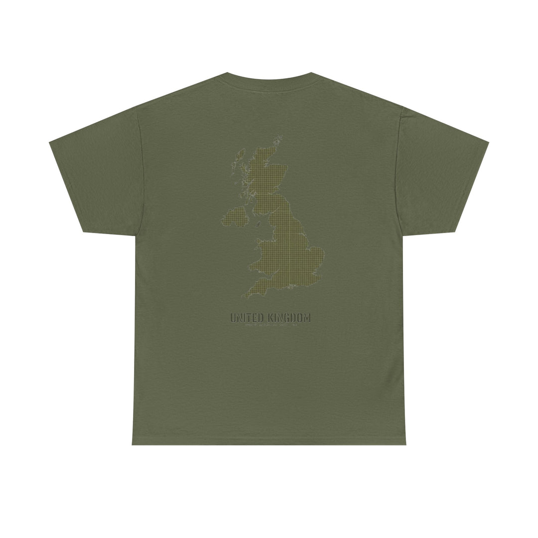 United Kingdom Map T-Shirt — Minimal UK Outline Tee