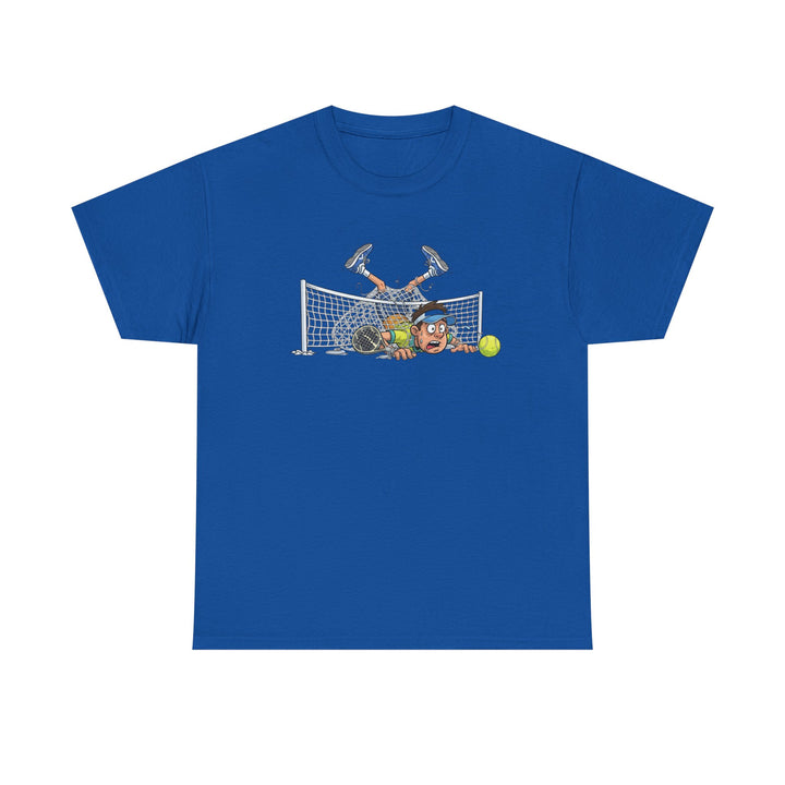 Padel Cartoon Goalie T-Shirt | Fun Padel Tee