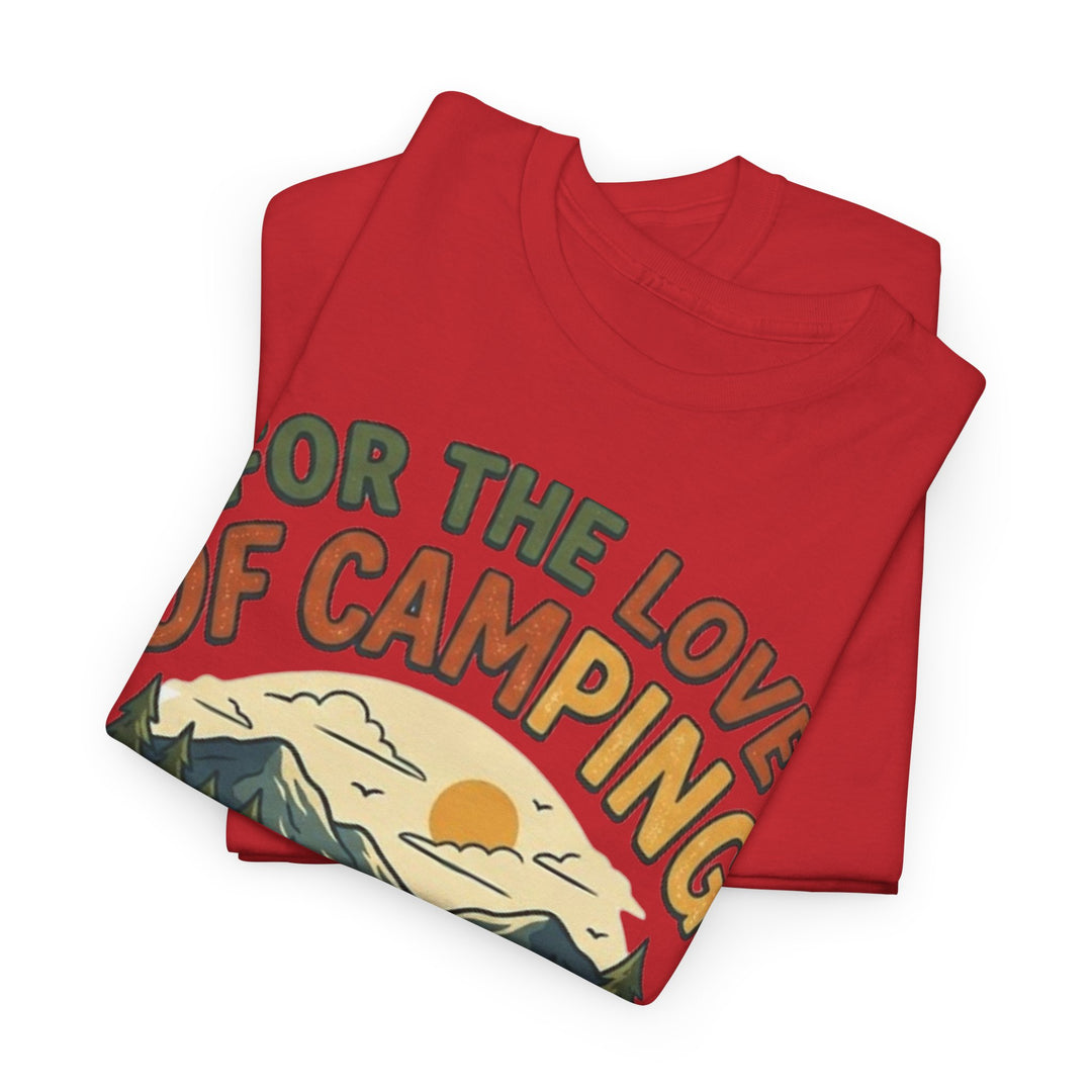 Retro Campfire Graphic T-Shirt - Vintage Style Camping Tee