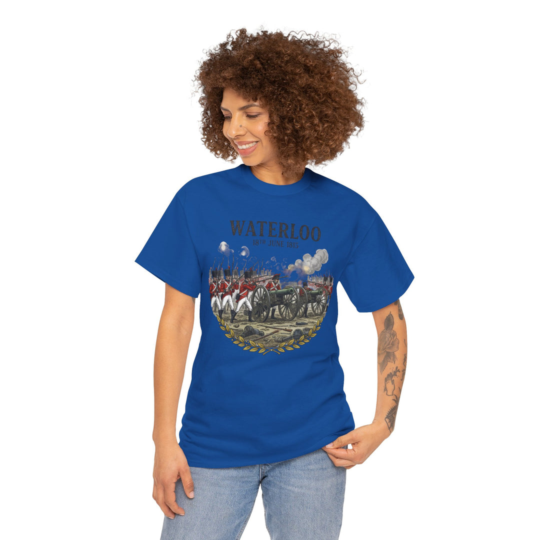 Waterloo 18th June 1815 T-Shirt — Historical Battle Commemorative Tee