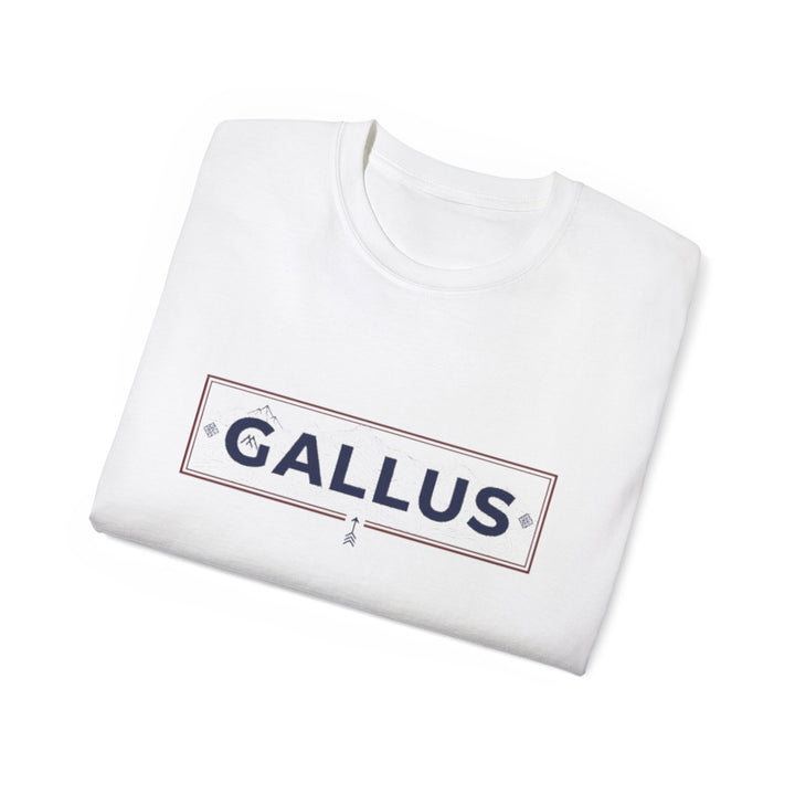 Gallus Logo T-Shirt — Vintage Boxed Graphic Tee