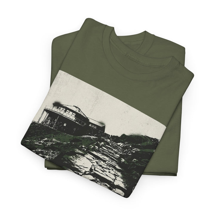 Snowdon 1085m Vintage Summit Tee — Mountain Coordinates Graphic T‑Shirt