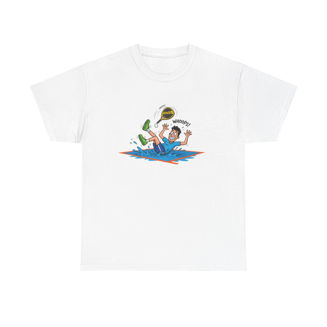 Funny Padel Tennis Graphic T-Shirt — Retro Padel Player Adventure Tee