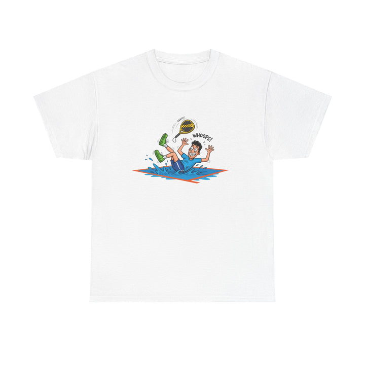 Funny Padel Tennis Graphic T-Shirt — Retro Padel Player Adventure Tee