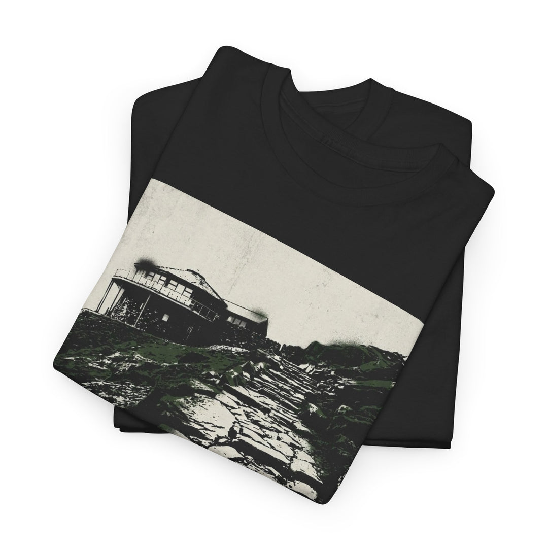 Snowdon 1085m Vintage Summit Tee — Mountain Coordinates Graphic T‑Shirt