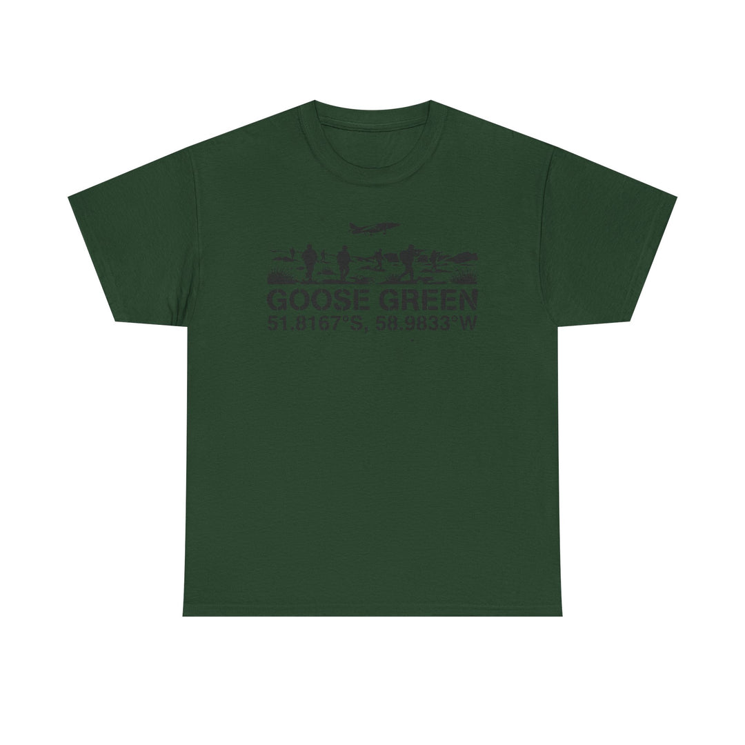 Goose Green 1982 T-Shirt — Falklands War Heritage Graphic