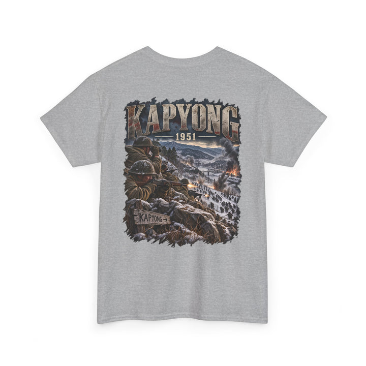 Kapyong 1951 Vintage Battle Scene Tee
