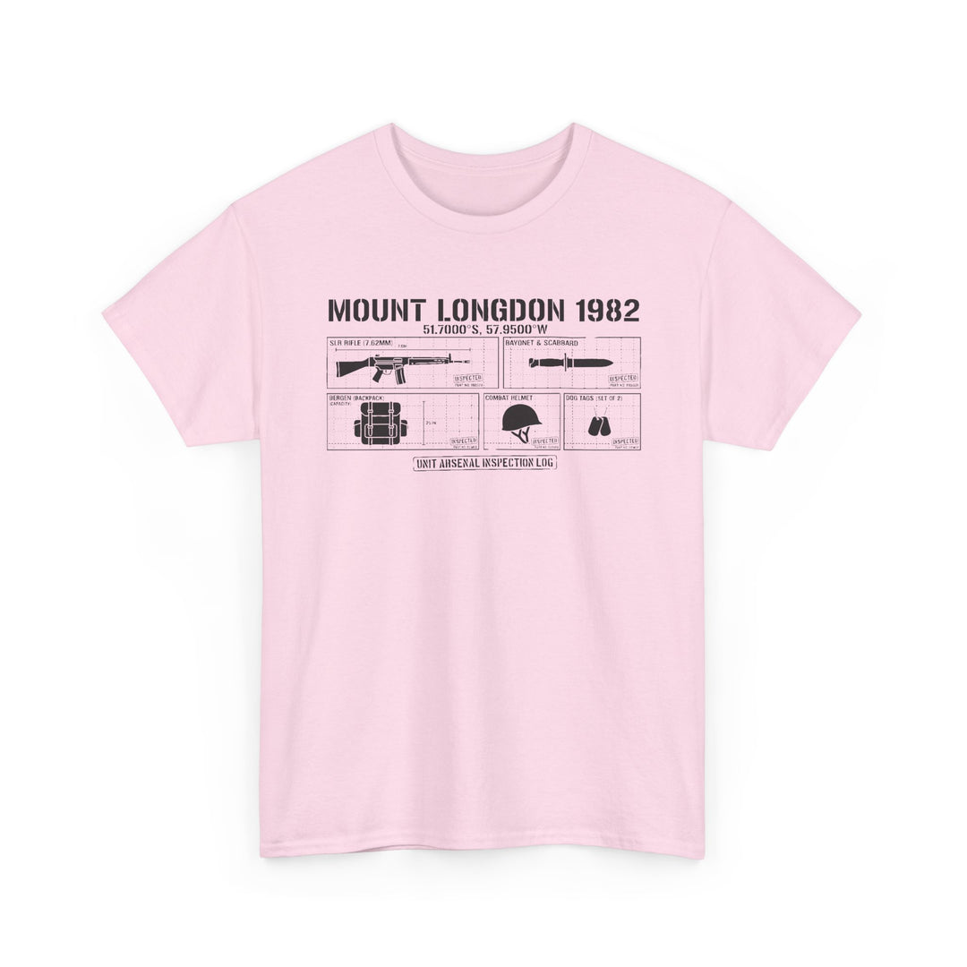 Mount Longdon 1982 T-Shirt — Falklands War Heritage Graphic
