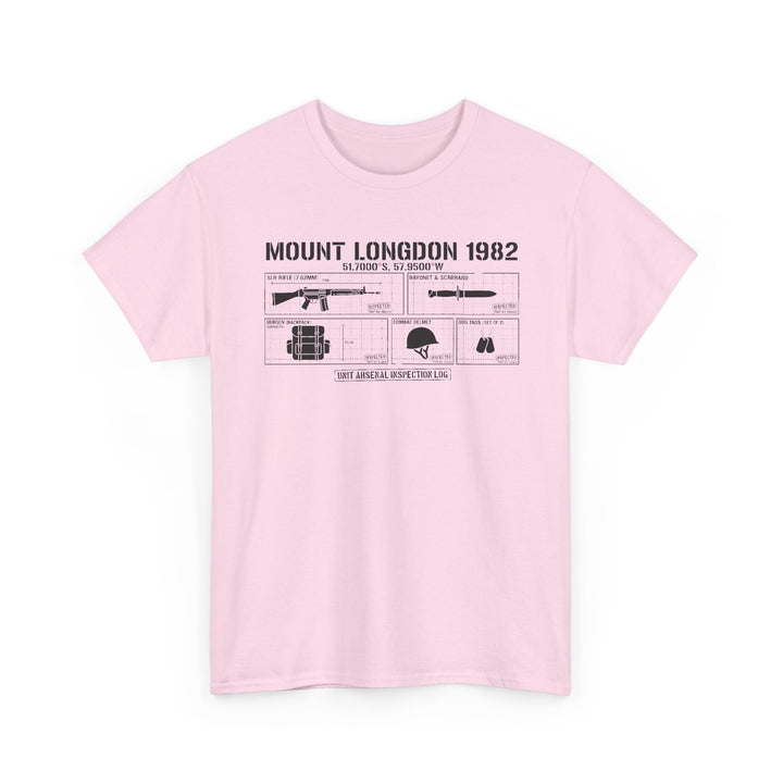 Mount Longdon 1982 T-Shirt — Falklands War Heritage Graphic