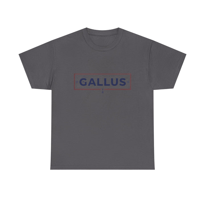 Adventure Logo Tee — "GALLUS" Mountain Badge Shirt (Exploring Not Lost)