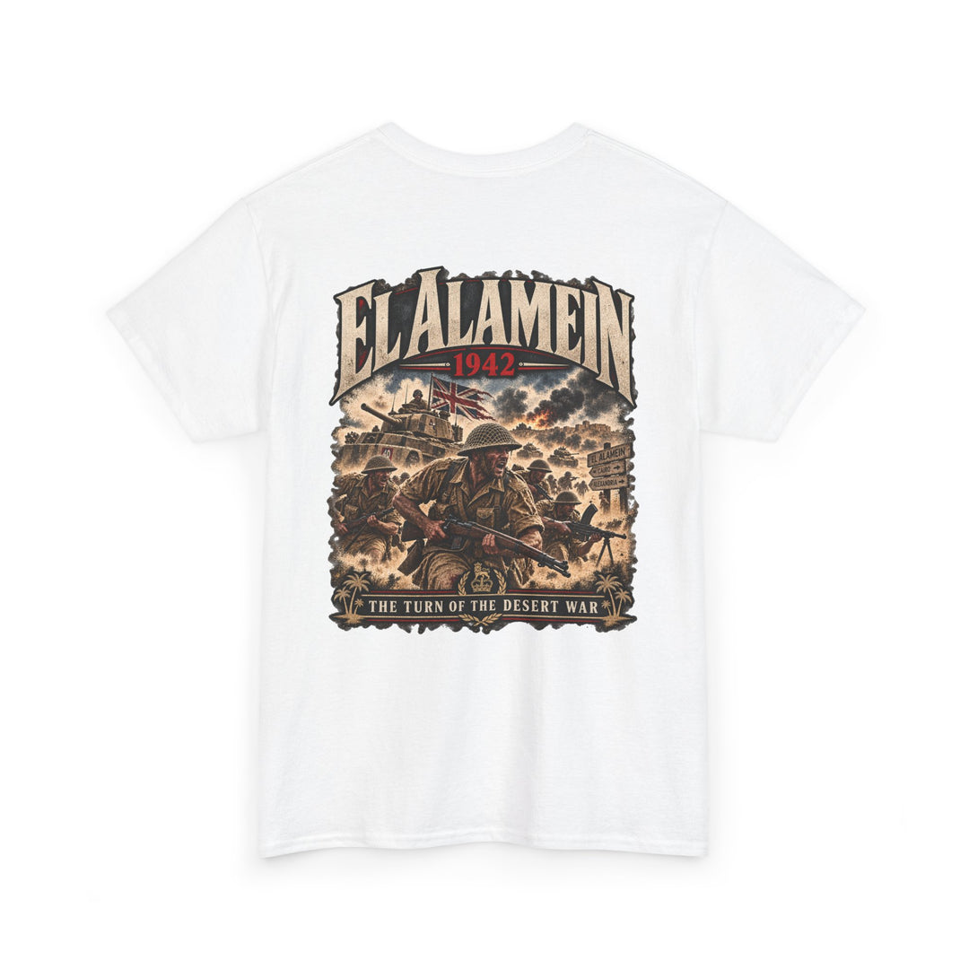 El Alamein 1942 Military History Tee — Desert War Veteran Tribute T-Shirt