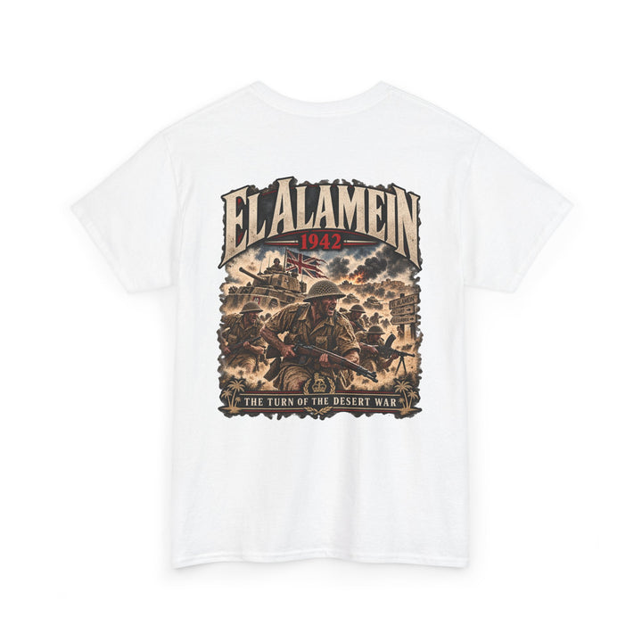 El Alamein 1942 Military History Tee — Desert War Veteran Tribute T-Shirt