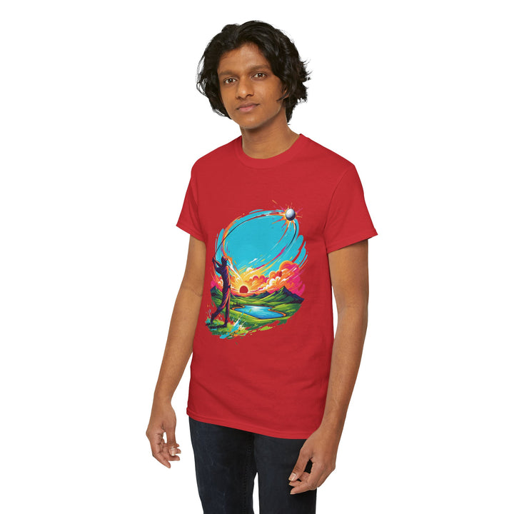 Golf Sunset T-Shirt for Golf Lovers