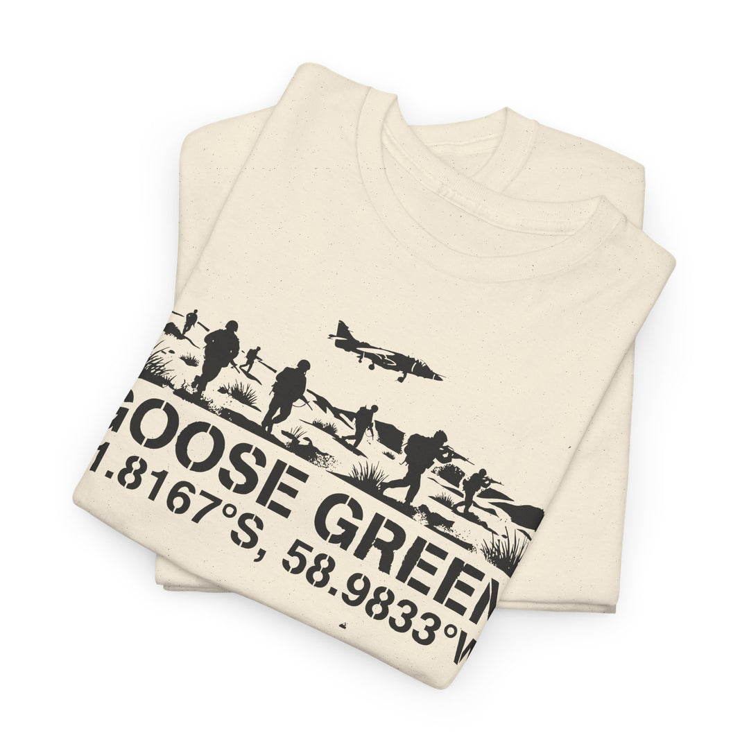 Goose Green 1982 T-Shirt — Falklands War Heritage Graphic