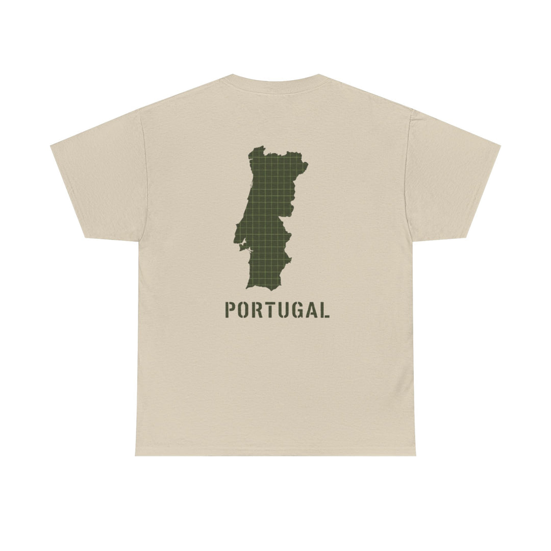 Portugal Map T-Shirt — Gallus Logo Travel Tee