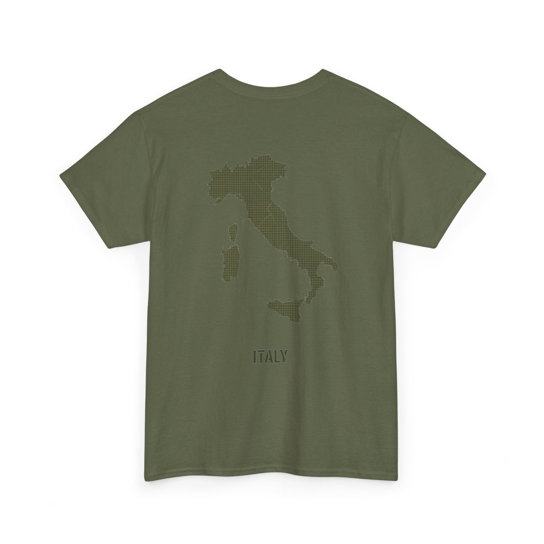 Italy Map T‑Shirt — Minimalist Travel Tee with &