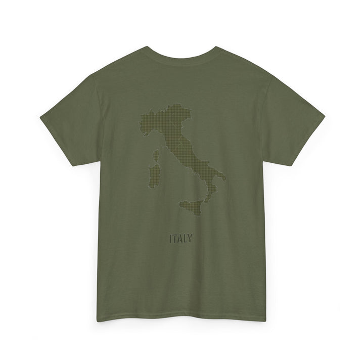 Italy Map T‑Shirt — Minimalist Travel Tee with &