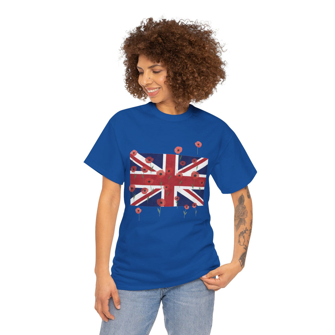 The Sovereign Remembrance T-Shirt — British Military Heritage Graphic