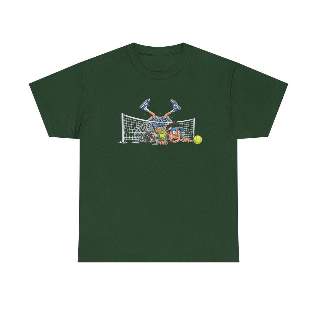 Padel Cartoon Goalie T-Shirt | Fun Padel Tee
