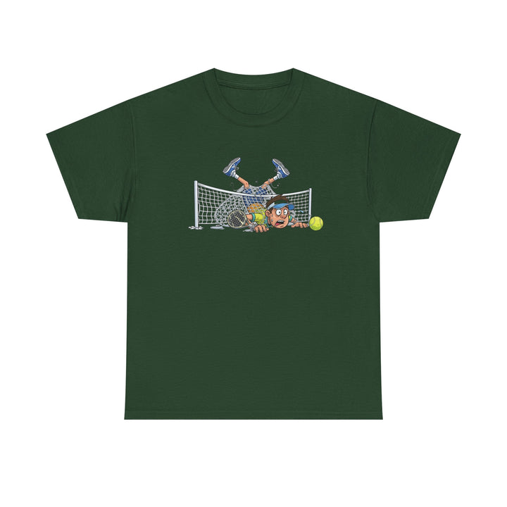 Padel Cartoon Goalie T-Shirt | Fun Padel Tee