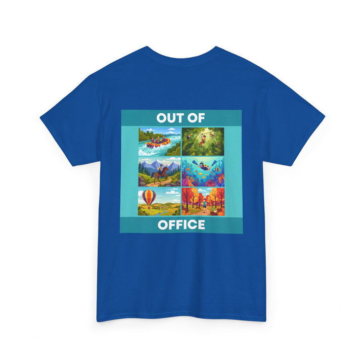 Out of Office Tee — Travel Scenes Graphic T-Shirt