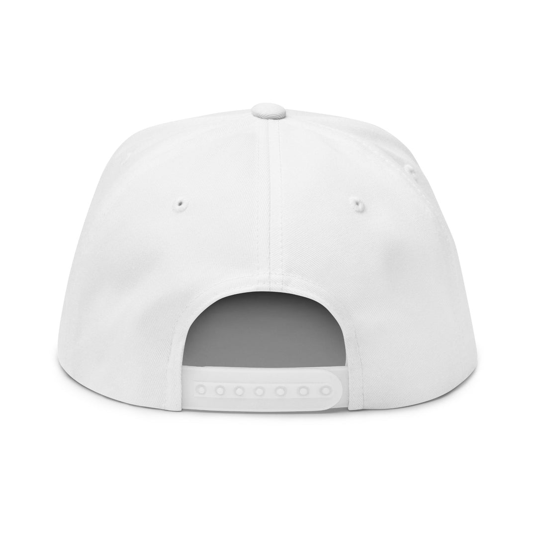 Flat Bill Cap - Embroidered "GALLUS" Retro Patch Snapback