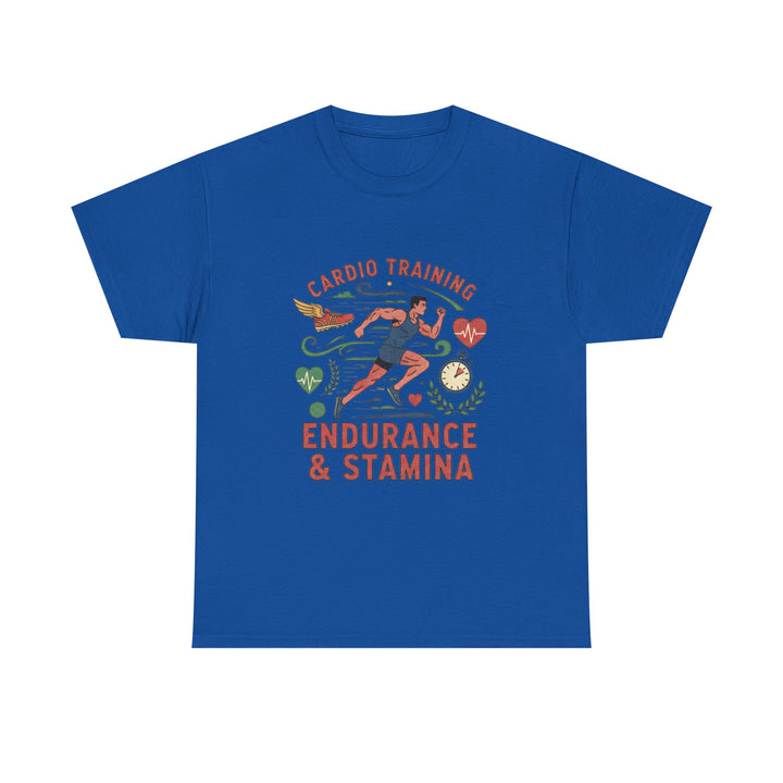 Cardio Training Tee - Fitness Running Workout Shirt