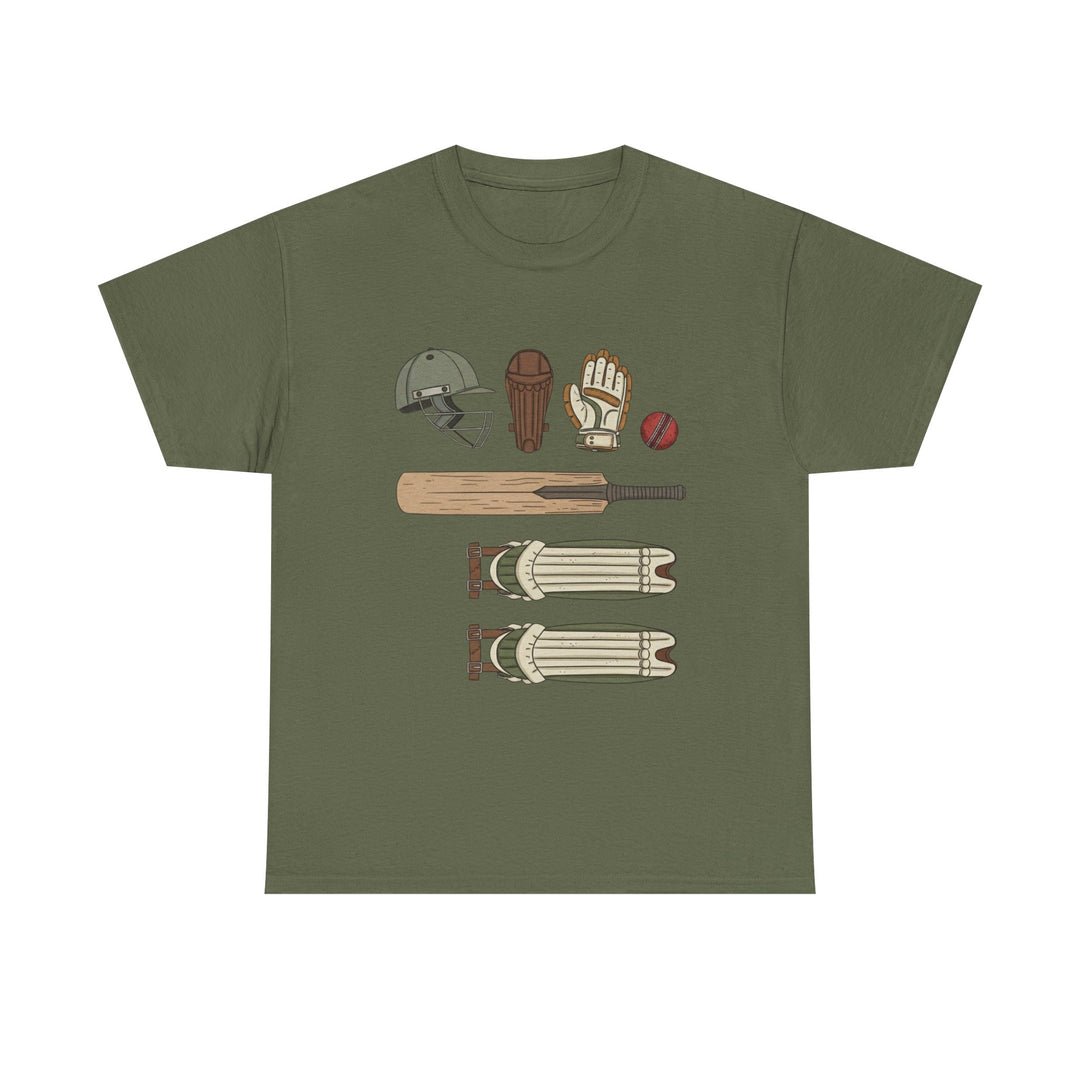 Cricket Gear Tee | Cricket Graphic T-Shirt