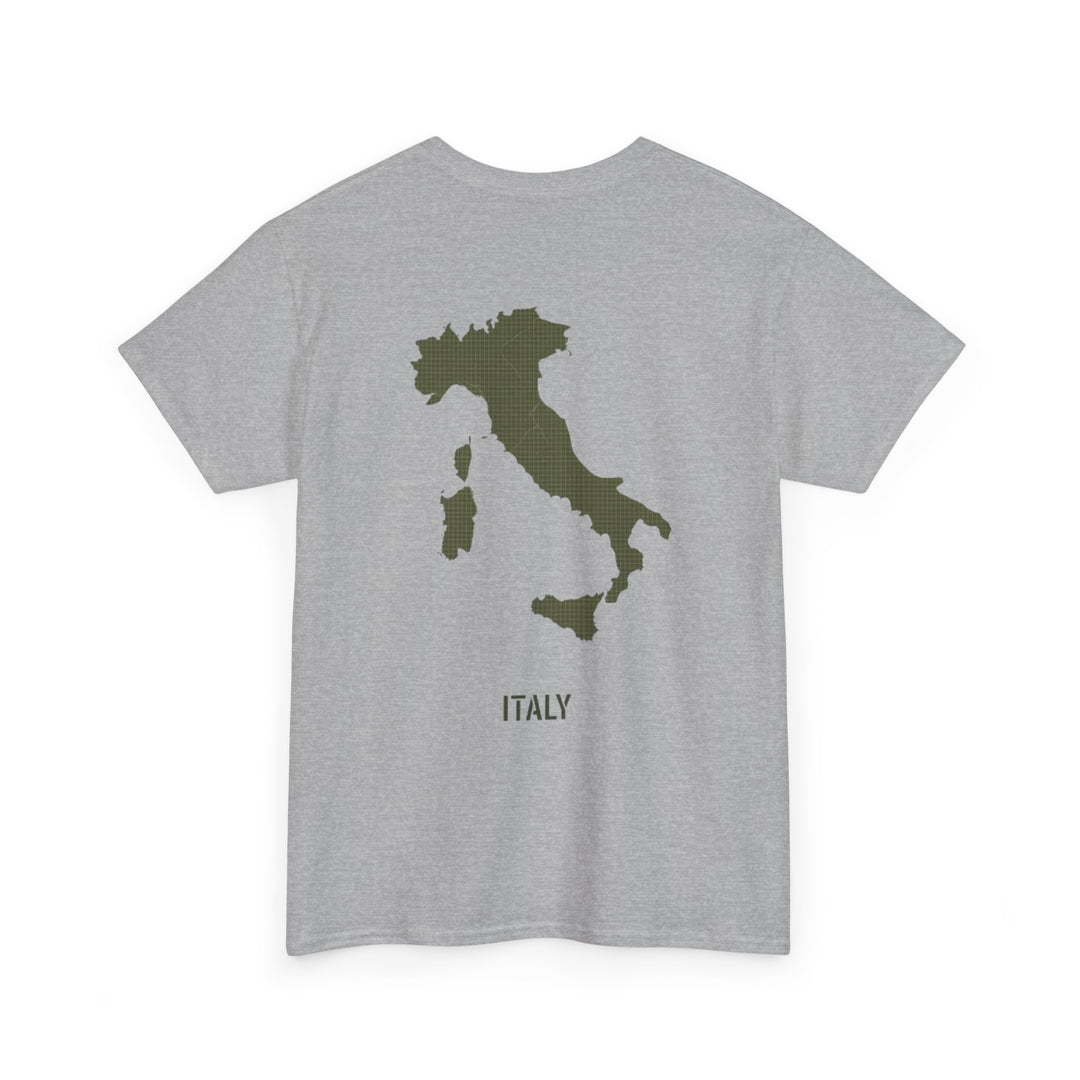 Italy Map T‑Shirt — Minimalist Travel Tee with &
