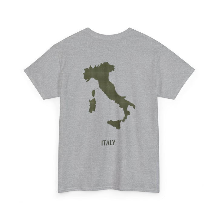 Italy Map T‑Shirt — Minimalist Travel Tee with &