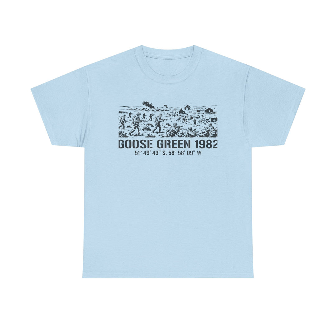 Goose Green 1982 T-Shirt - Falklands War Military Heritage Graphic