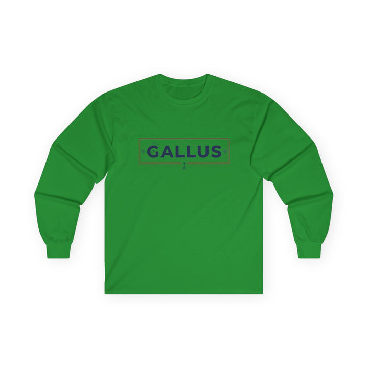 Spain Map Long Sleeve Tee — Gallus Logo Travel Shirt