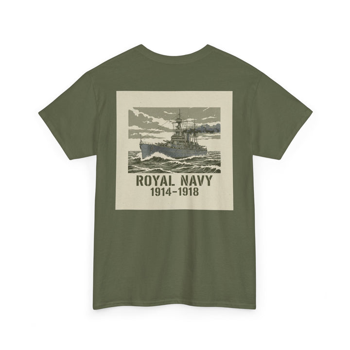 Royal Navy 1914–1918 Vintage Battleship Tee