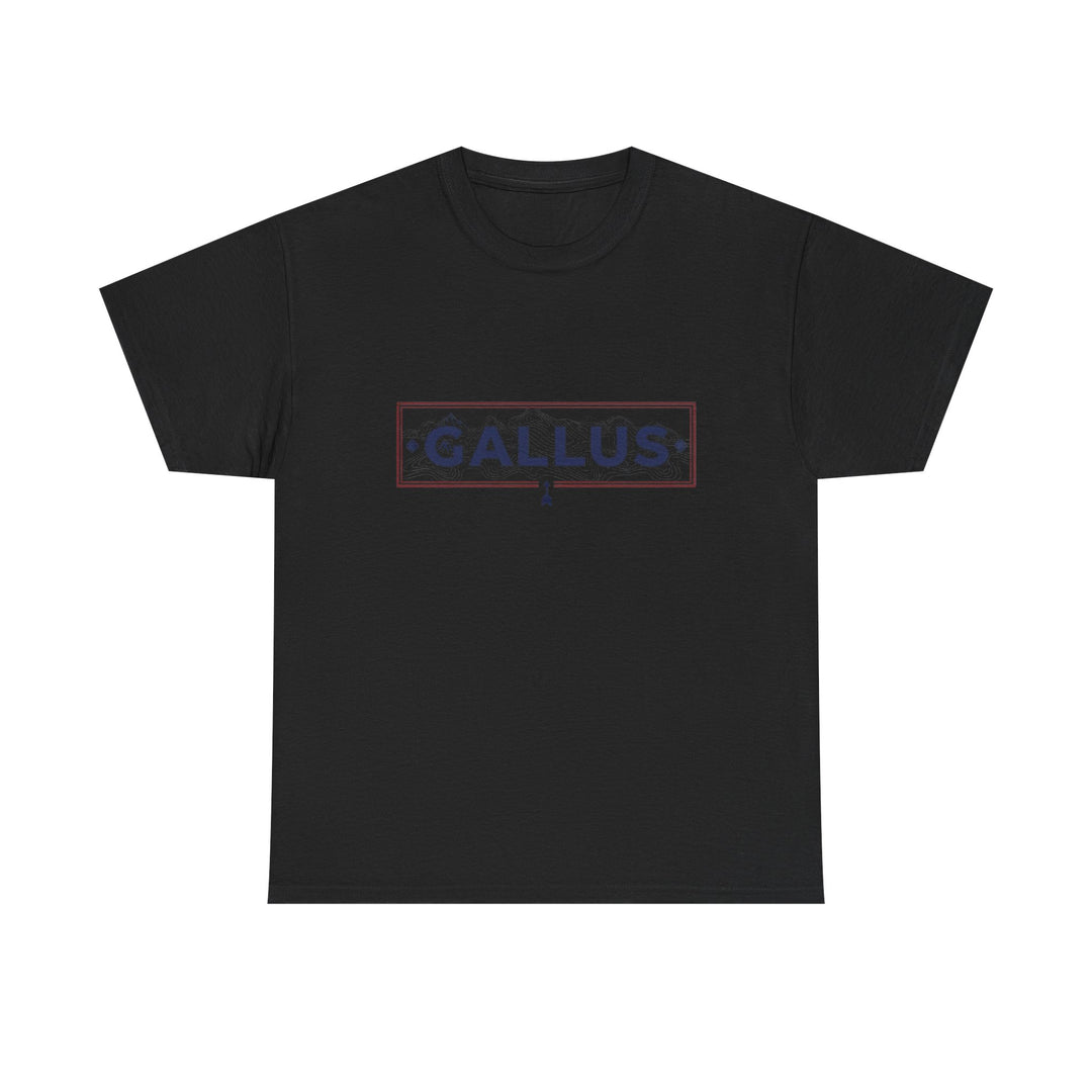 France Map Tee with "GALLUS" Chest Logo