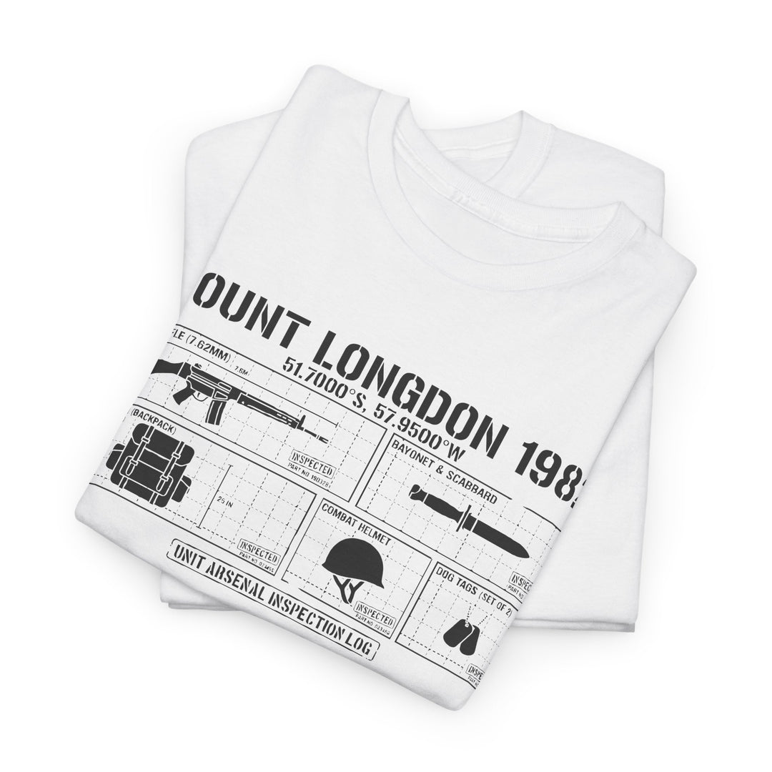 Mount Longdon 1982 T-Shirt — Falklands War Heritage Graphic