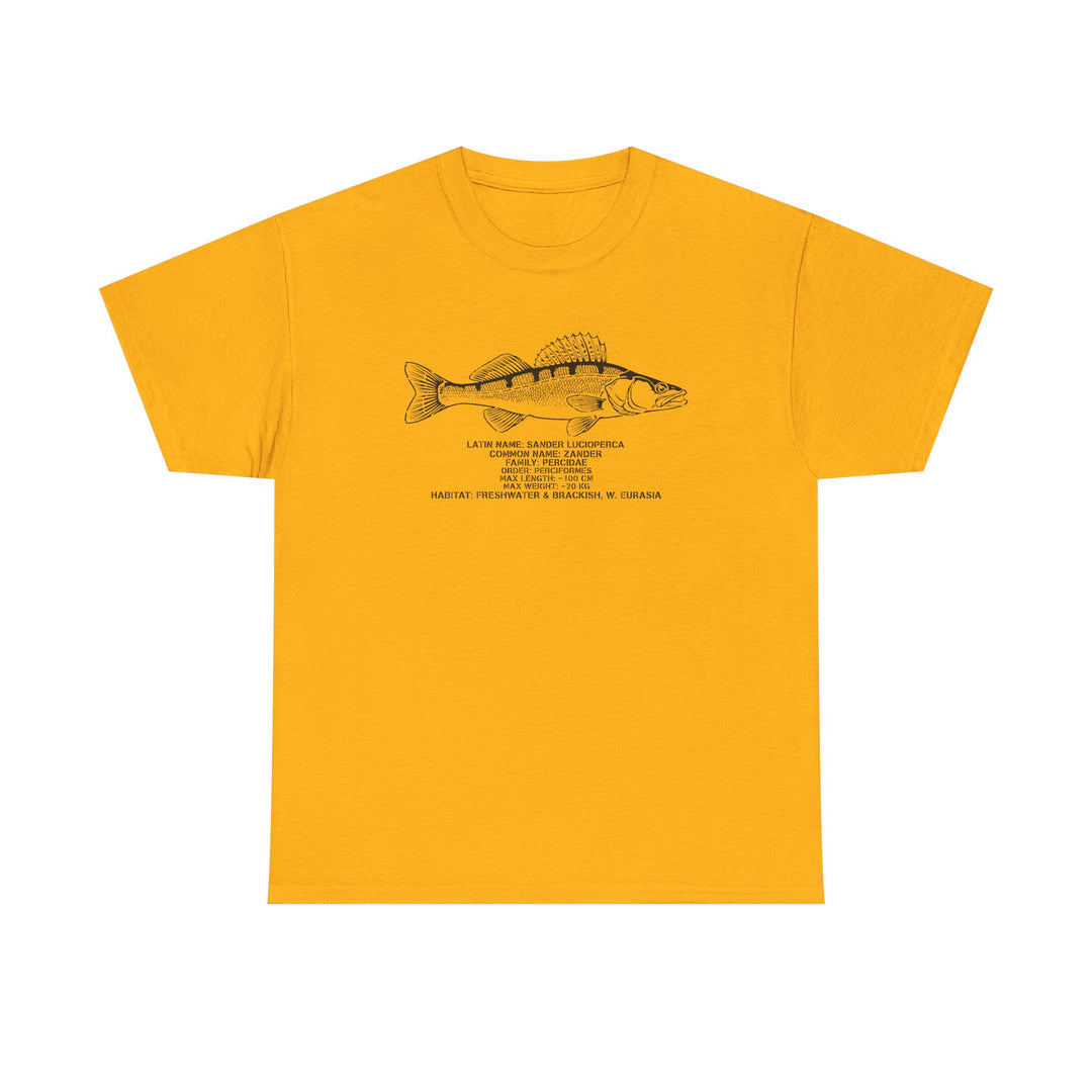 Walleye Fish (Zander) Illustration Tee | Fishing T-Shirt