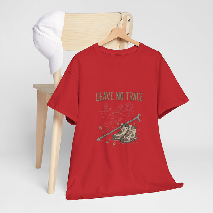Leave No Trace Countryside Tee – a soft, breathable cotton T-shirt promoting respect for nature and responsible outdoor living.