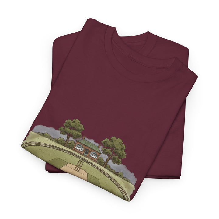 Cricket Ground Graphic T-Shirt for Players