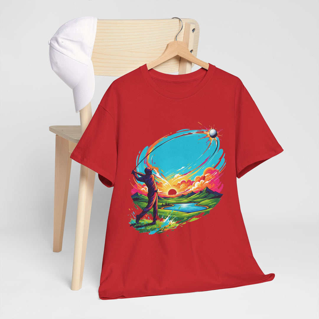 Golf Sunset T-Shirt for Golf Lovers