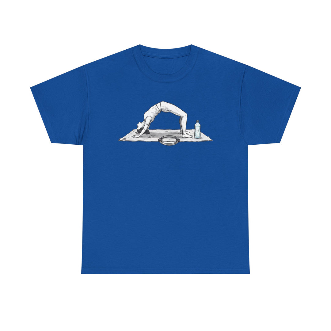Pilates T‑Shirt – soft, breathable cotton designed for Pilates workouts. Comfortable, flexible, and perfect for reformer classes or everyday activewear.
