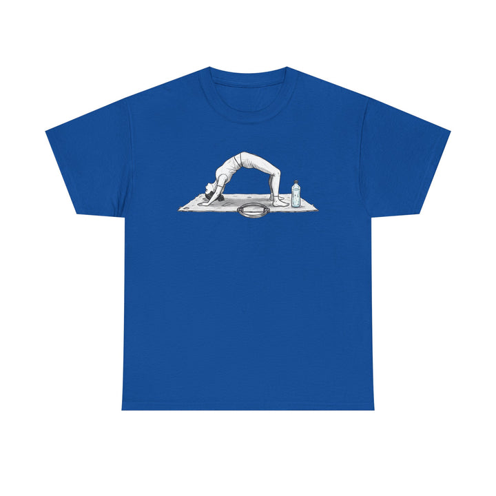 Pilates T‑Shirt – soft, breathable cotton designed for Pilates workouts. Comfortable, flexible, and perfect for reformer classes or everyday activewear.