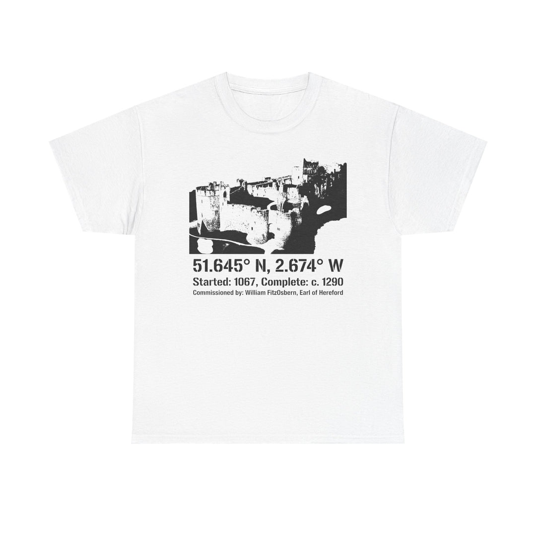 Chepstow Castle T‑Shirt — Historic Landmark Tee for Castle Lovers &amp; Travelers