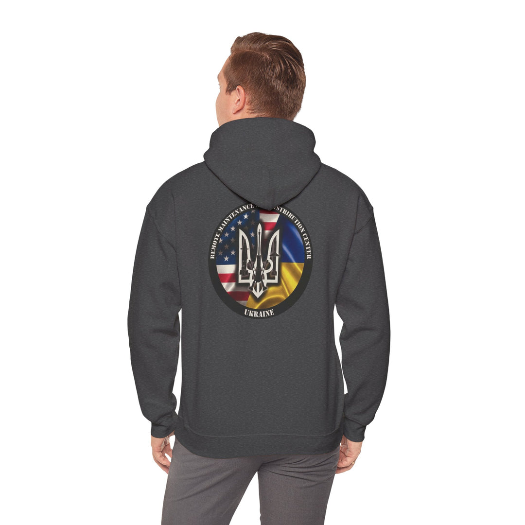 Ukraine Support Hoodie — RDCU US/UKRAINE Design