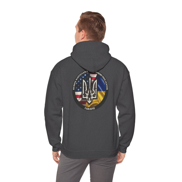 Ukraine Support Hoodie — RDCU US/UKRAINE Design