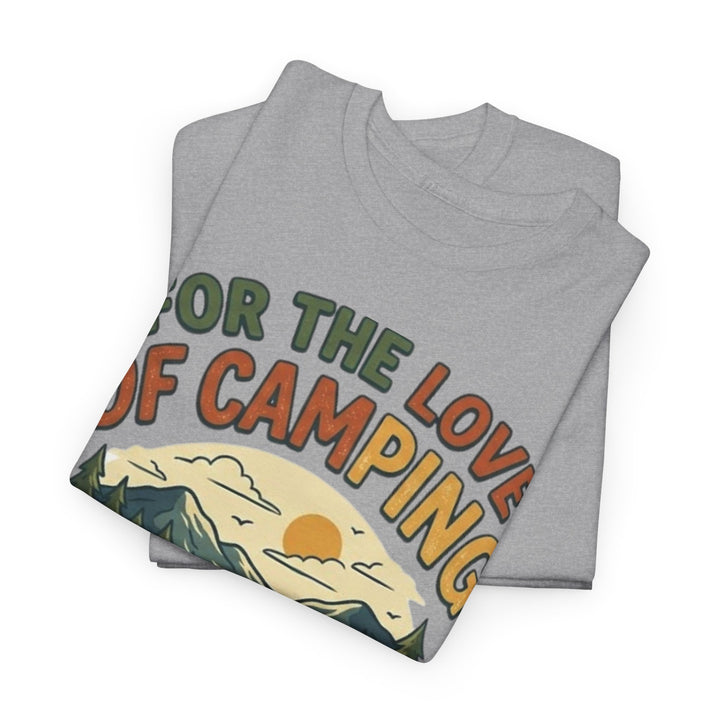 Retro Campfire Graphic T-Shirt - Vintage Style Camping Tee
